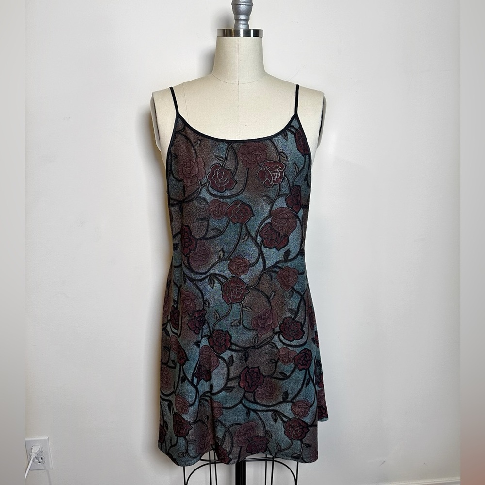 Vintage Angelique Floral Slip Dress
